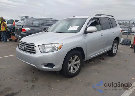2010 Toyota Highlander Base V6 z USA, uszkodzony, nr VIN JTEZK3EH2A2104914
